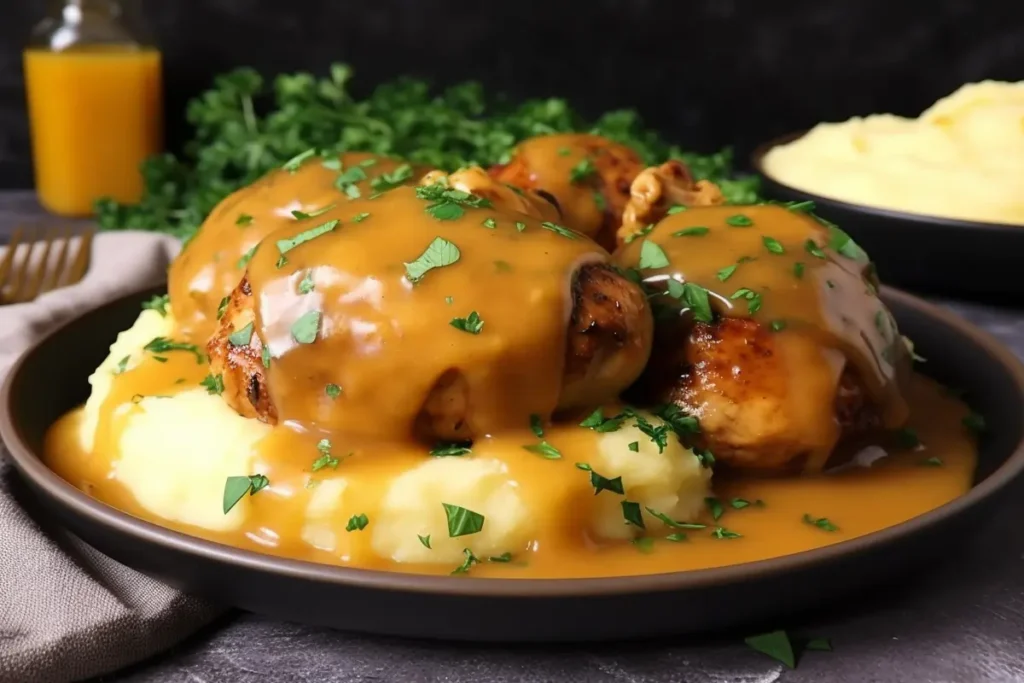 Chicken and gravy recipe